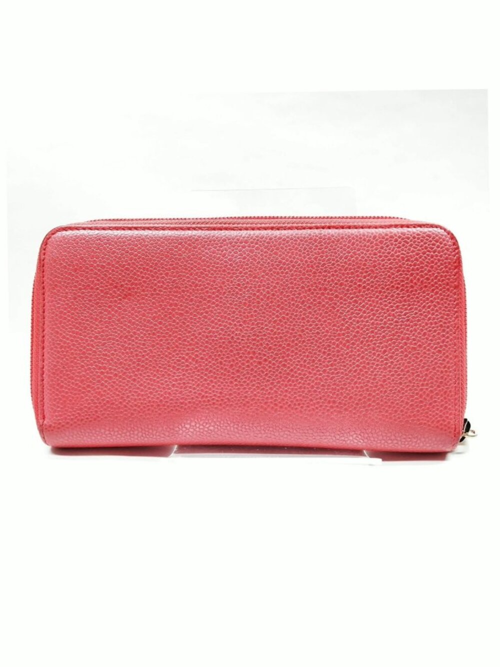 Authentic Chanel CC Zip Around Wallet Caviar Leather Long Wallet Luxury Designer - Picture 3 of 9